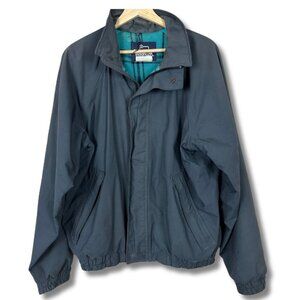 Vintage Woolrich Gor-Tex Men's Jacket Outdoor Rain Charcoal Gray Large